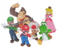 Figura bonito Mario Toy Set - Assorted (6-Pack)